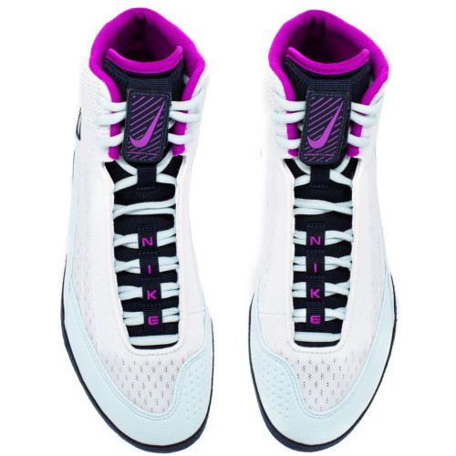 Wrestling Shoes Nike Inflict 4 WHITE/HYPER VIOLET-GLACIER BLUE